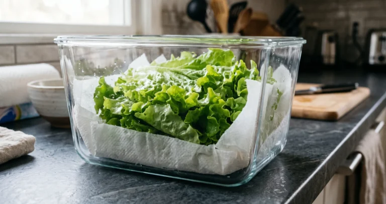 Conservare l’insalata: 7 trucchi efficaci per mantenerla fresca e croccante più a lungo