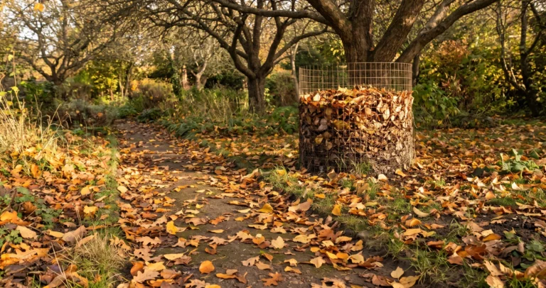 Foglie secche in giardino: 5 modi utili per riutilizzarle senza sprechi