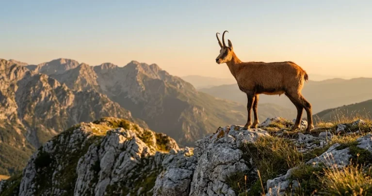 Camoscio d’Abruzzo: come una specie ridotta a pochi esemplari è tornata sulle montagne
