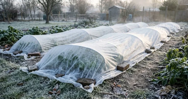 Come proteggere l’orto dal gelo: tessuto non tessuto, tunnel, cloche e cassone freddo