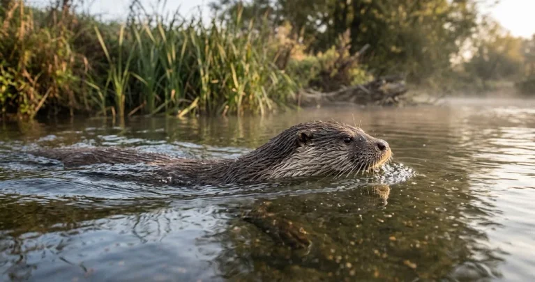 Lontra in Italia: dove vive, come si riconosce e cosa dice sulla salute dei fiumi