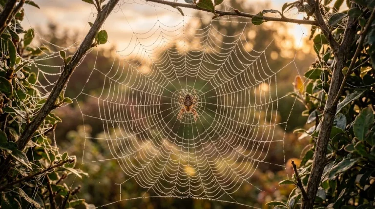 Perché in autunno vediamo più ragnatele: ragni, rugiada e il loro ruolo nel giardino